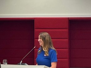 Tamara Haak bij het Perspectiefdebat